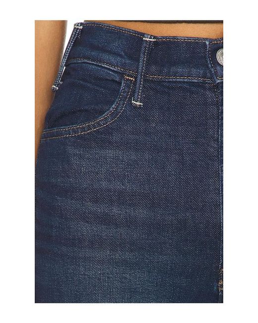 Mother Blue The Hustler Flood Jeans