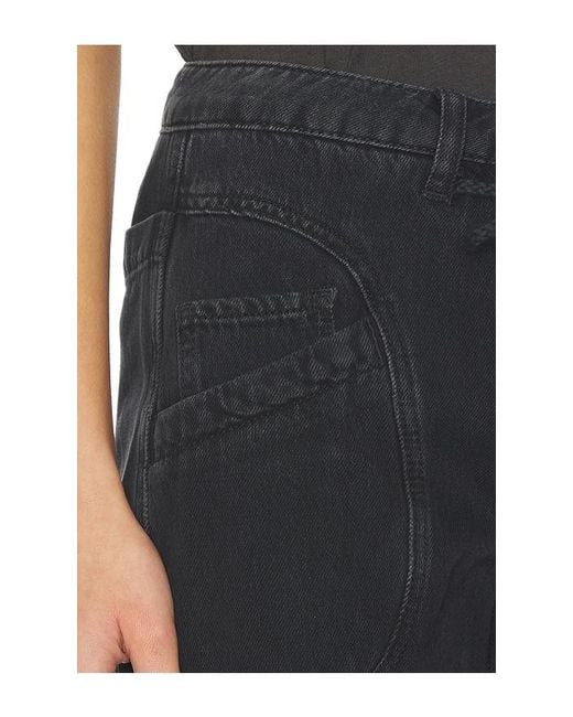 Free People Blue Love Language Pull On Jean