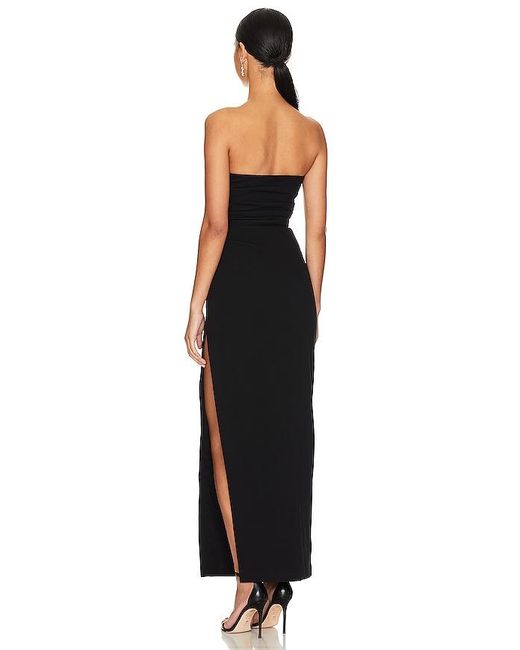 Misha Black Blythe Bonded Gown