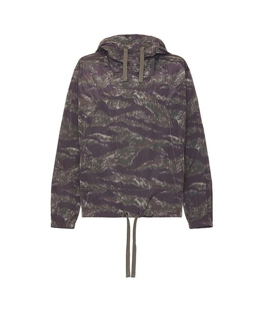 Beams Plus Black Mil Smock Hooded Jacket for men