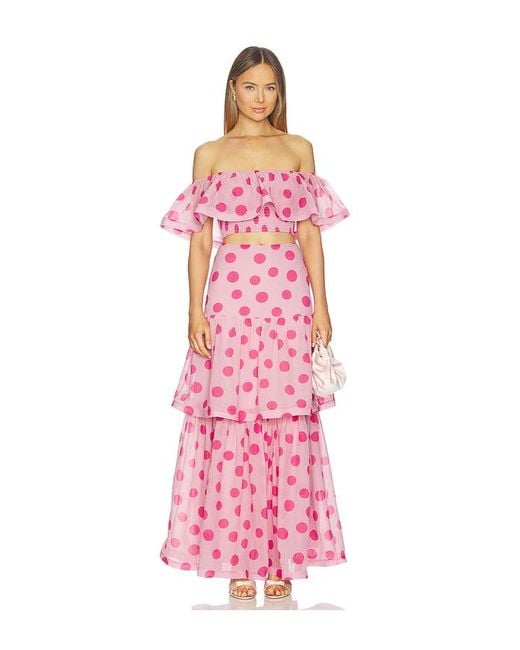 Elliatt Pink Sola Top