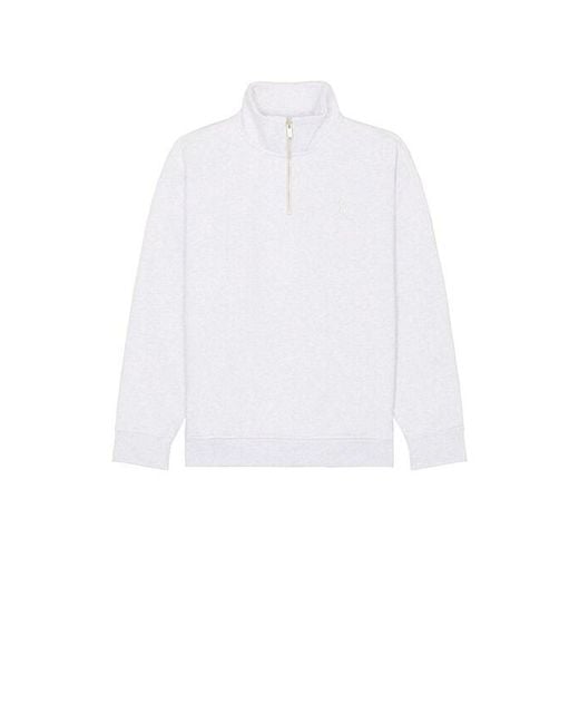 On Shoes White Club Collective 1/4 Zip for men