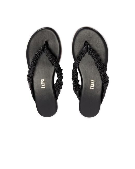 TKEES Black Savanna Sandal