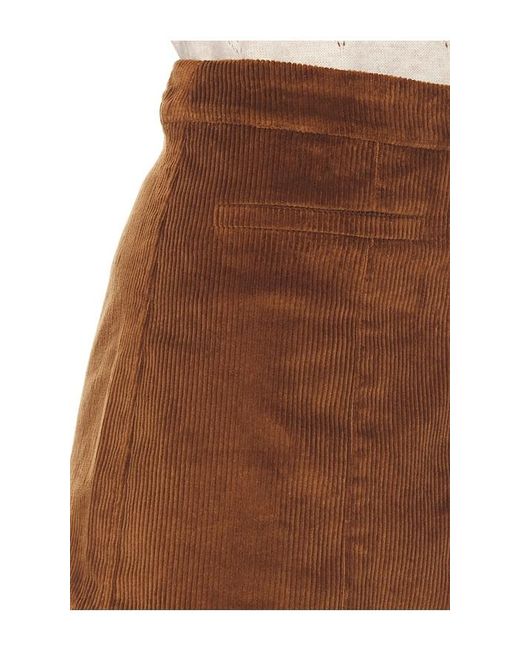 Astr Brown Doria Skirt