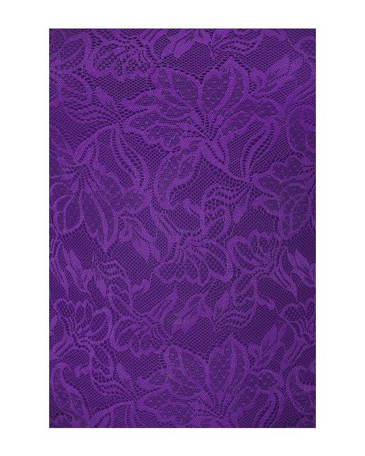 AFRM Purple Barry Fine Lace Top