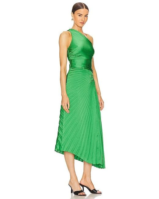 Vestido dahlia A.L.C. de color Green