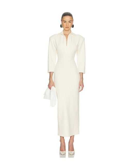 Helsa White The Margaux Polo Dress