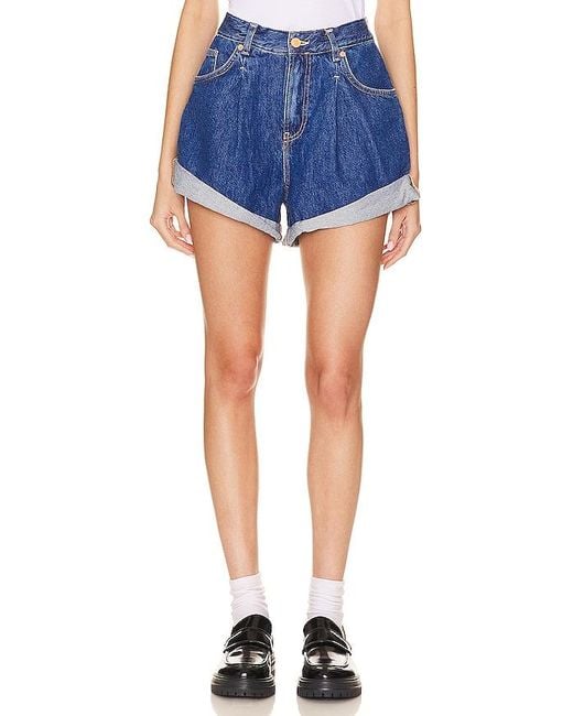 Free People Blue X We The Free Danni Short