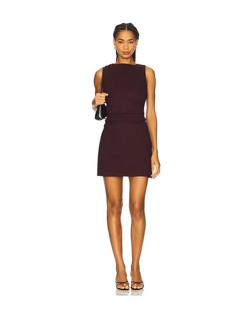 For Love & Lemons Red Pauline Mini Dress