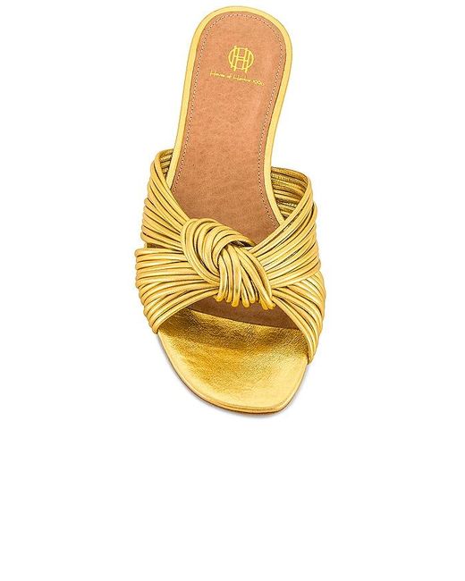 House of Harlow 1960 Metallic X Revolve Billie Flat