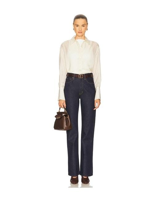 Agolde Blue Leena Bootcut Jeans