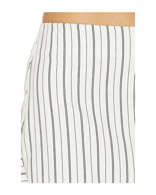 ALL THE WAYS White Loretta Mini Skirt