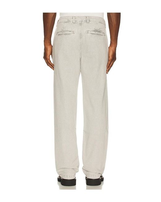 PAIGE White Roseland Denim Trouser for men