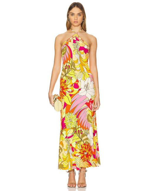 Camilla Long ホルターネックドレス ホワイト Lyst