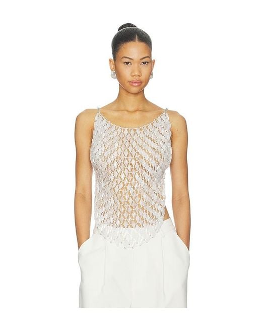MAY MASHIAH White Sadie Top