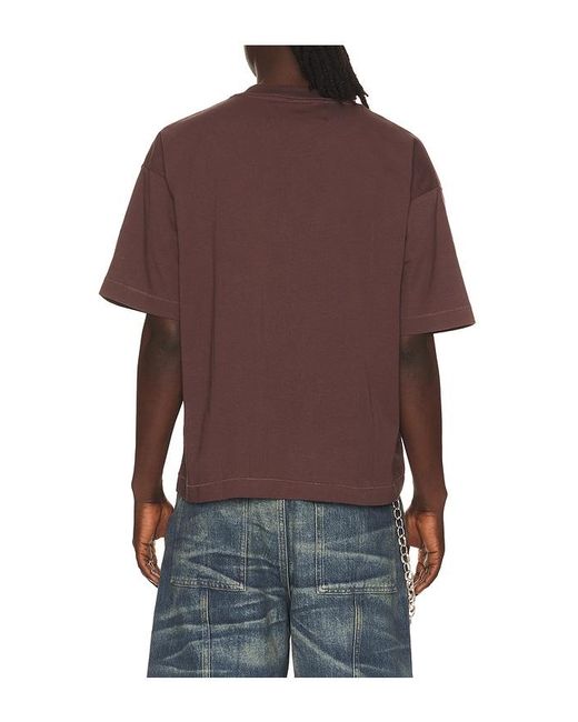 JUNGLES Brown More Vegetables Tee for men
