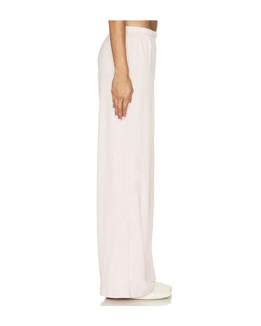 Leset White Nando Lounge Pant