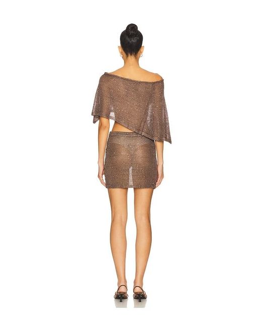 superdown Natural Charlena Skirt Set