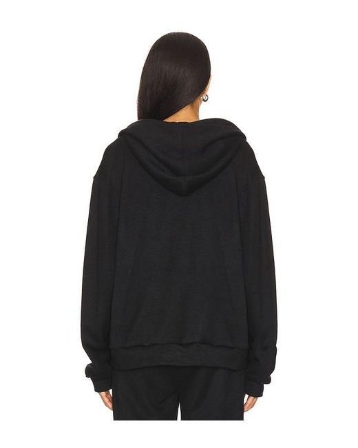 Heroine Sport Black Plush Hoodie