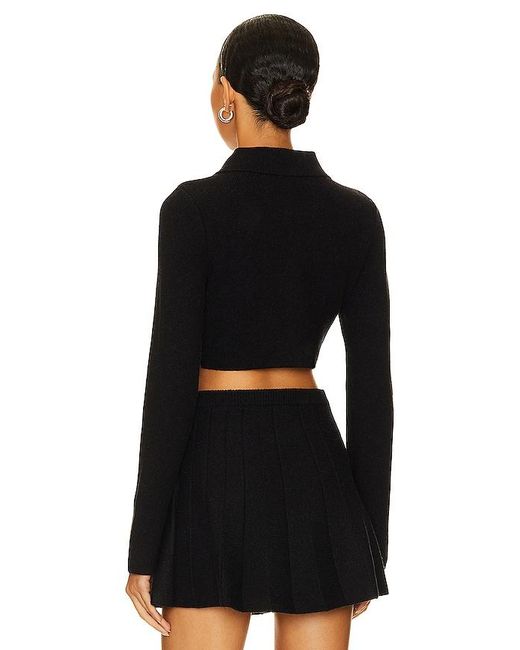 MAJORELLE Black Solveig Cardigan