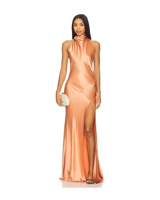 SAU LEE Multicolor Penelope Gown