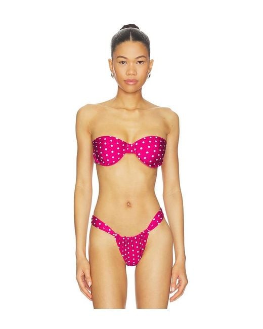 VDM Pink Polly Bikini Top