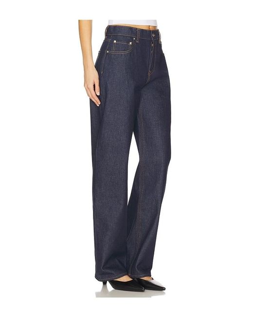 GRLFRND Blue Bella Low Rise Boyfriend Jeans
