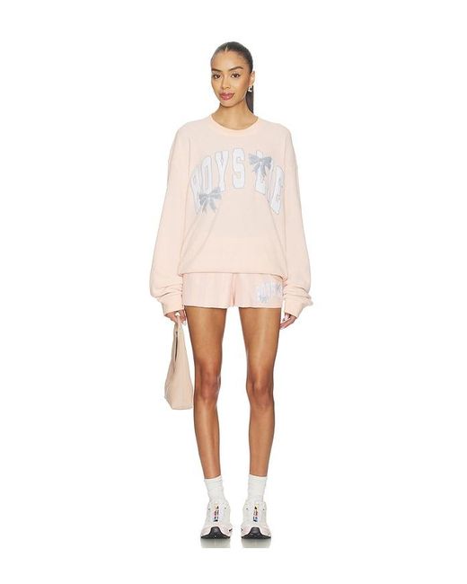 Boys Lie Natural Sunshine And Rainbows Kara Crewneck