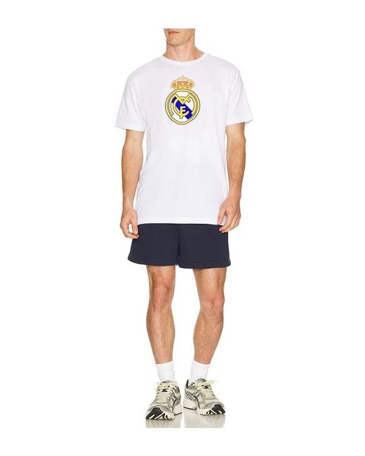Real Madrid Cf White Primary Tee for men