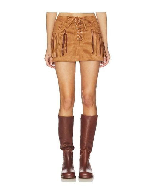 Steve Madden White Cheyenne Short