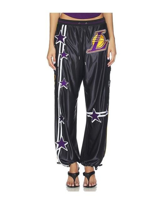OFF SEASON Black Nylon Track Pant