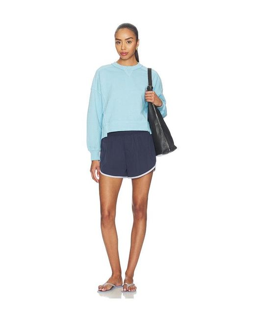 Free People Blue X Fp Movement Intercept Pullover