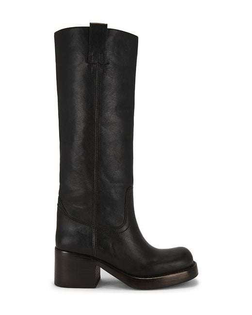 Jeffrey Campbell Black Reflect High Boot