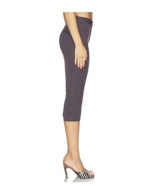 The Attico Blue Capri Pant
