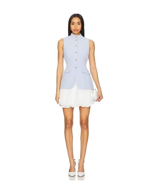 Amanda Uprichard White Justine Dress