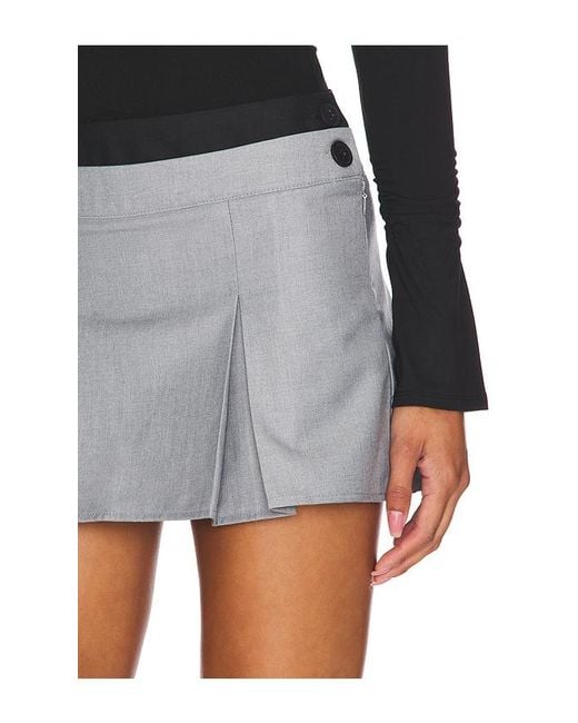 ALL THE WAYS Black Reiko Mini Skirt