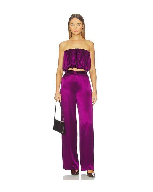 NonChalant Label Purple Esme Pant