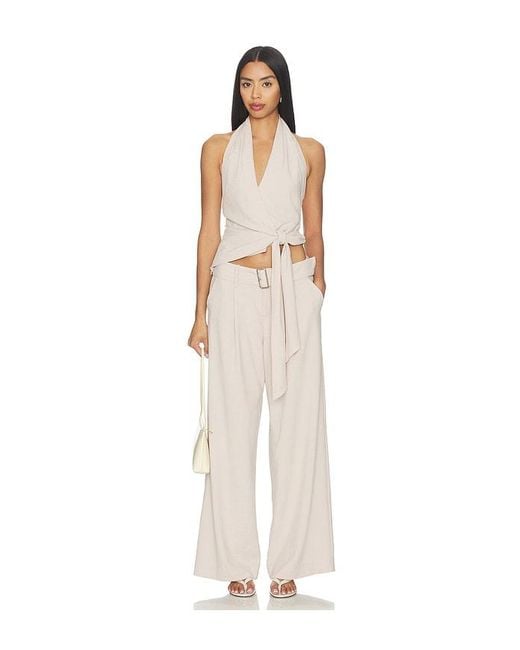 SOVERE White Deena Pant