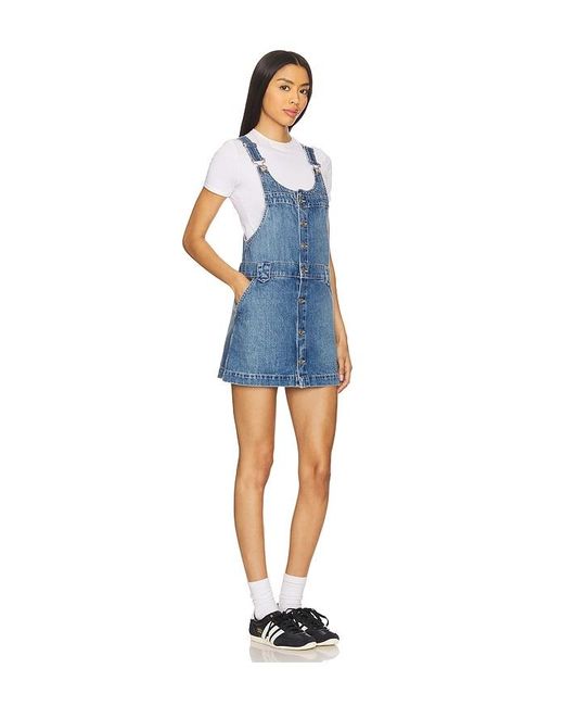 Free People Blue X We The Free Edie Denim Skirtall