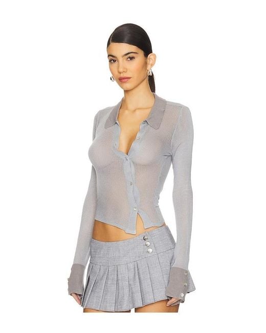 I.AM.GIA White Davina Top