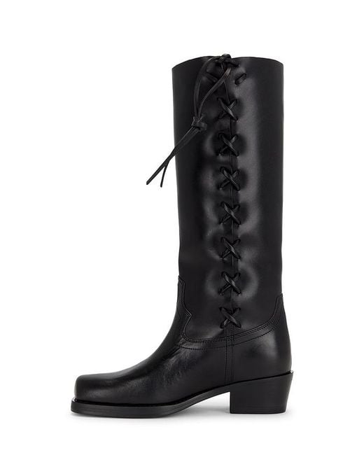 Paris Texas Black Boot Roxanne