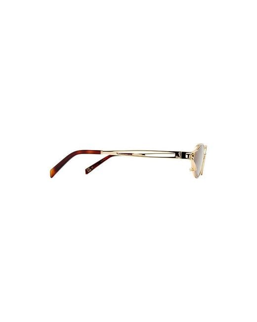 Luv Lou Metallic The Paloma Sunglasses