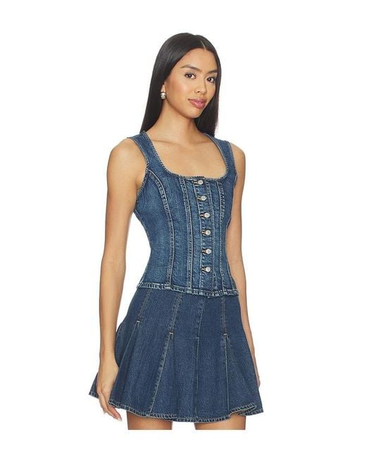 Levi's Blue Sculpted Top