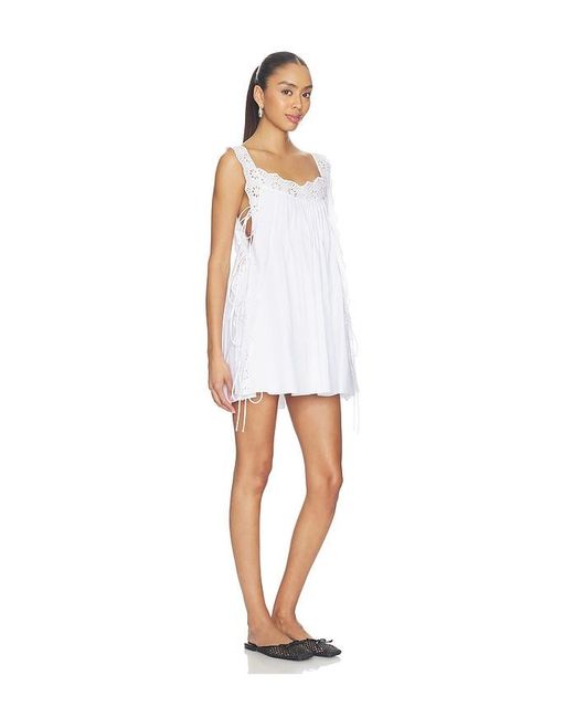 Vestido Eden En Color Blanco Talla (También En S, M, Xl) Caroline Constas de color White