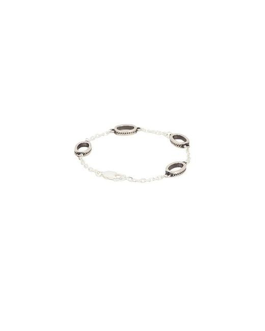 Twojeys Black Icon Link Bracelet for men