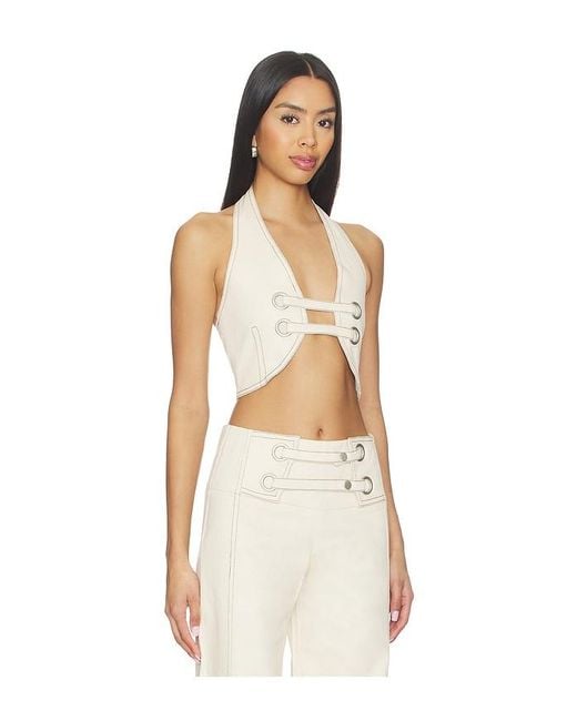 BY.DYLN White Emmett Top