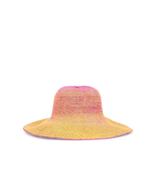 Ruslan Baginskiy Pink Monogram Embellished Bucket Hat