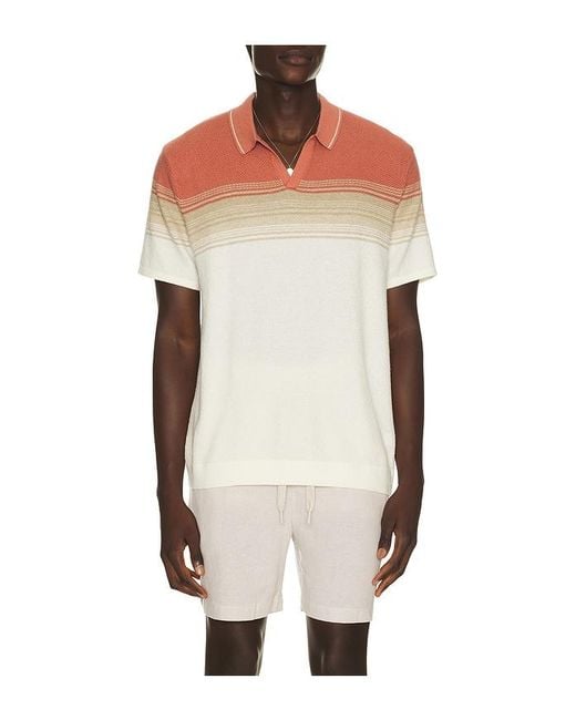 Marine Layer Multicolor Greyson Knitted Polo for men