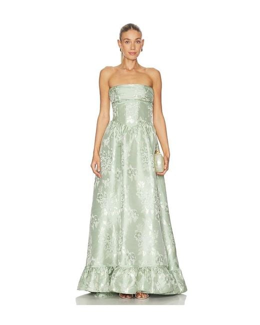 V. Chapman White Ava Dress