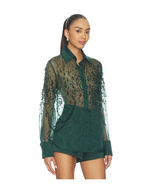 retroféte Green Aubriella Shirt